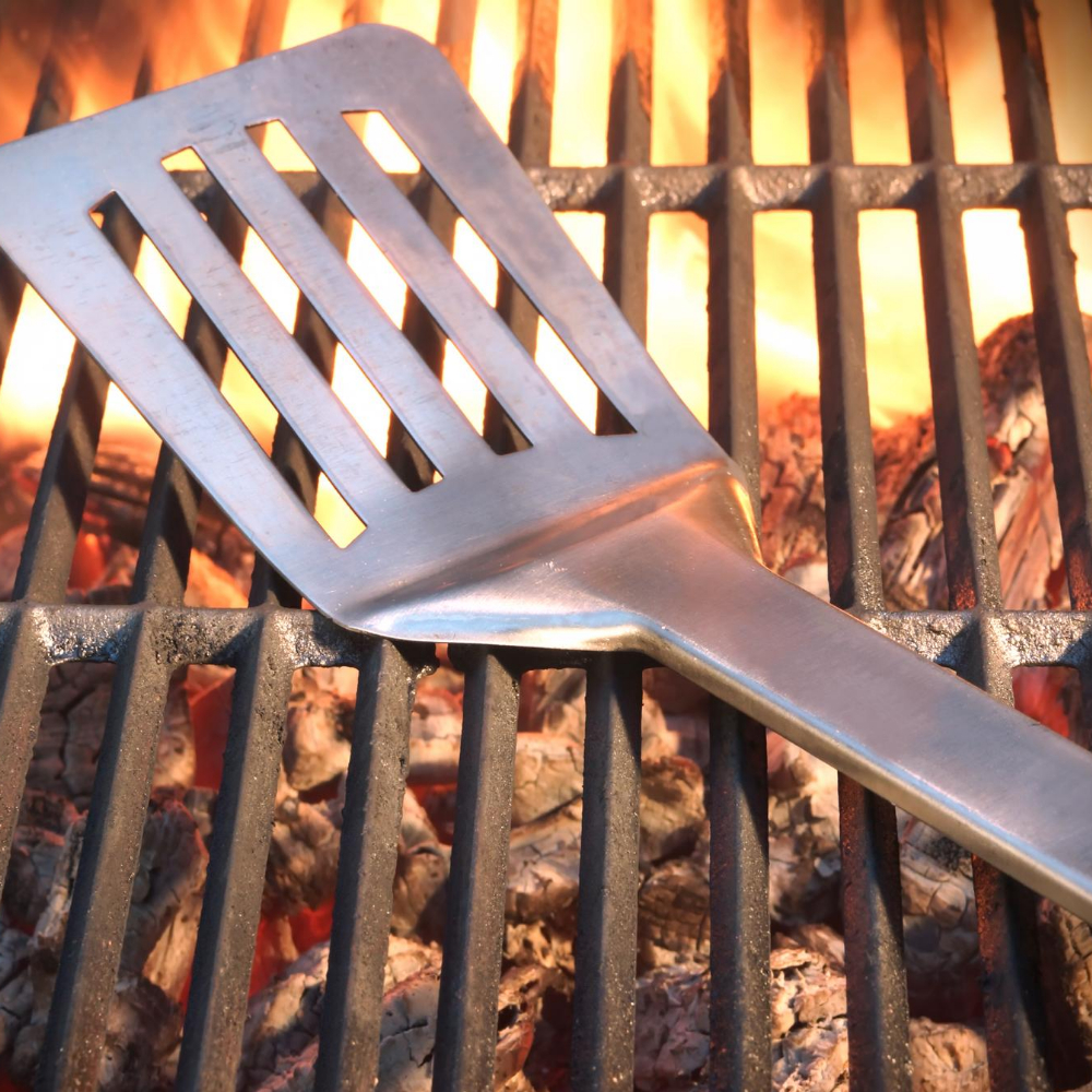 grill with paddle